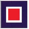 TAYLOR MADE Code of Signals Flag (W) 1 TAYLOR MADE Code of Signals Flag (W) -Outdoor Living shop 10090710