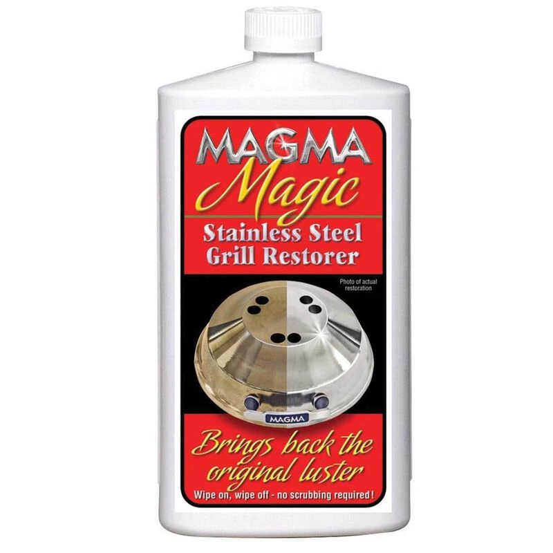 MAGMA Magic Grill Restorer & Cleaner 3 MAGMA Magic Grill Restorer & Cleaner