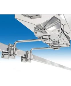 Dual Extended Side/Bulkhead or Square/Flat Rail Mount for Magma Rectangular Gas Grills