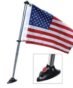TAYLOR MADE U.S. Flag Kit with Flat Surface Boat Mount