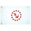 TAYLOR MADE Rear Commodore Flag, 12" x 18" -Outdoor Living shop 11712866 1500.07032019113013