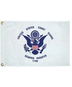 TAYLOR MADE U.S. Coast Guard Novelty Flag, 12" x 18"