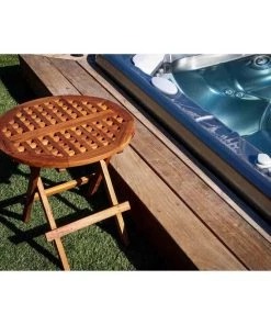 SEATEAK Folding Deck Table 8 SEATEAK Folding Deck Table -Outdoor Living shop 12438636 2 1500