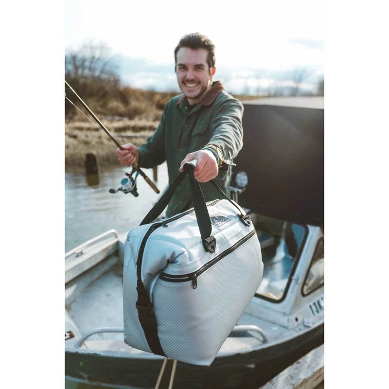 AO COOLERS 36-Can Carbon Soft-Sided Cooler 4 AO COOLERS 36-Can Carbon Soft-Sided Cooler - Image 2