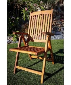 SEATEAK Avalon Teak Folding Deck Armchair -Outdoor Living shop 12965372 2 1500