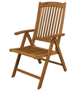 SEATEAK Avalon Teak Folding Deck Armchair