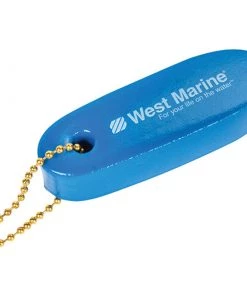 WEST MARINE Floating Key Chain, Blue