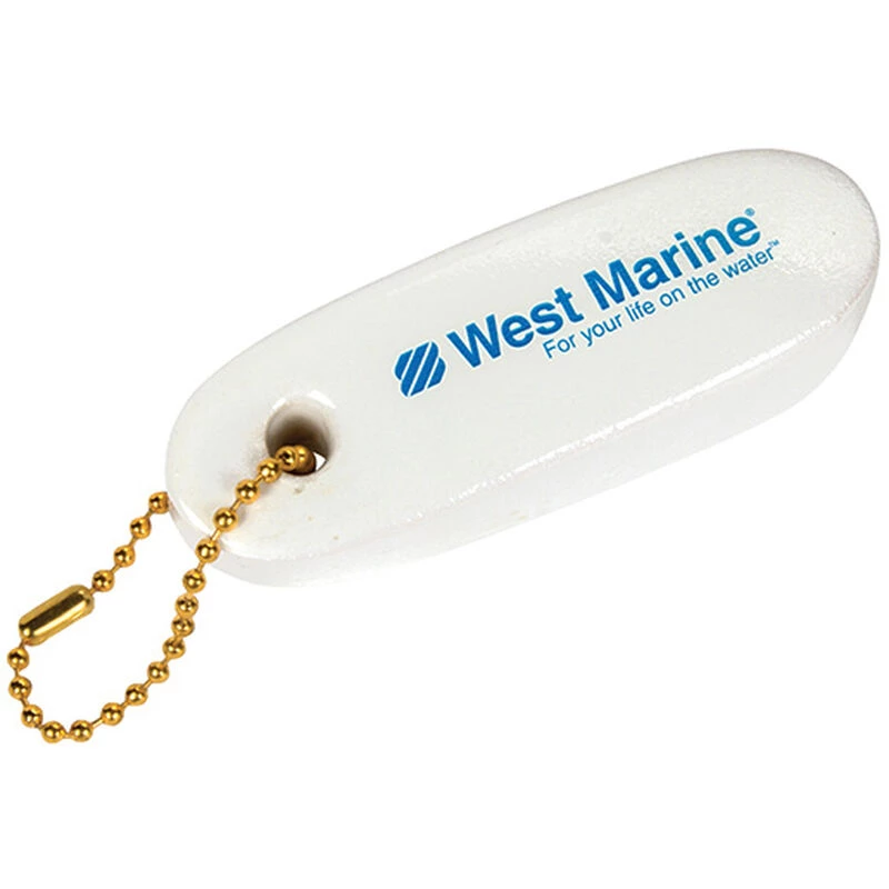 WEST MARINE Floating Key Chain, White 3 WEST MARINE Floating Key Chain, White