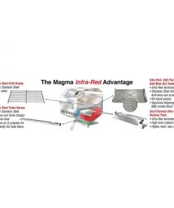 MAGMA Newport 2 Infrared Gourmet Series Gas Grill 11 MAGMA Newport 2 Infrared Gourmet Series Gas Grill -Outdoor Living shop 15972557 5 1500.16042021100017