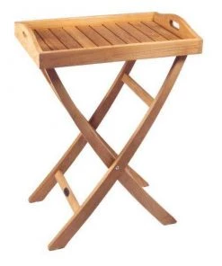 SEATEAK Teak Folding Tray