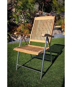 SEATEAK Windrift Teak Folding Deck Chair -Outdoor Living shop 16225419 7 1500