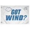 WEST MARINE Got Wind Novelty Flag -Outdoor Living shop 16225450 LRG