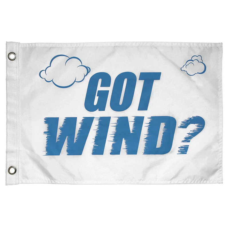 WEST MARINE Got Wind Novelty Flag 3 WEST MARINE Got Wind Novelty Flag