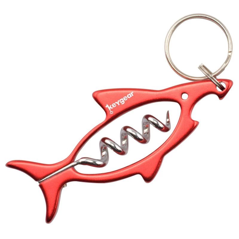 ULTIMATE SURVIVAL TECHNOLOGIES Shark Corkscrew Keychain 3 ULTIMATE SURVIVAL TECHNOLOGIES Shark Corkscrew Keychain