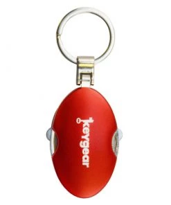 ULTIMATE SURVIVAL TECHNOLOGIES 4-in-1 Multi-Tool Keychain, Red