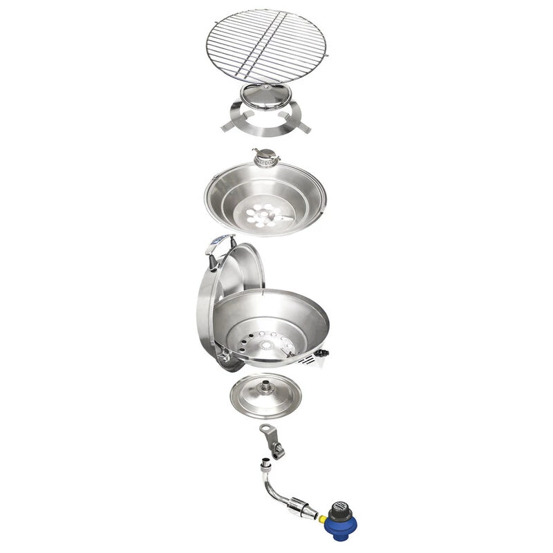 MAGMA Marine Kettle 3 Combination Stove & Gas Grill, Party Size 5 MAGMA Marine Kettle 3 Combination Stove & Gas Grill, Party Size - Image 3