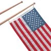 WHITECAP 30" Teak Ensign Flagpole -Outdoor Living shop 17284175 LRG.09122020040005