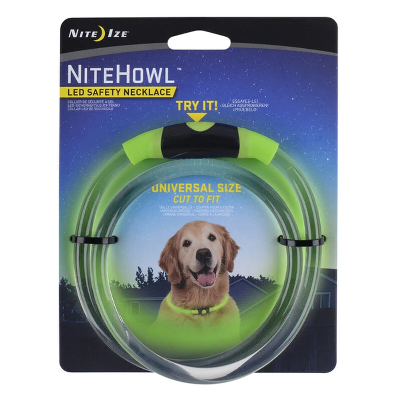 Nite Ize® NiteHowl™ LED Safety Necklace, Green 4 Nite Ize® NiteHowl™ LED Safety Necklace, Green - Image 2