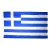 ANNIN FLAGMAKERS 12" x 18" Greece Courtesy Flag -Outdoor Living shop 176342 1500.24062021050015
