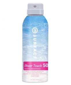 SURFACE PRODUCTS CORP. SPF 50 Sheer Touch Tropix Continuous Spray, 5 oz.