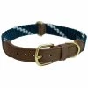 LEATHER MAN Yacht Braid Dog Collars