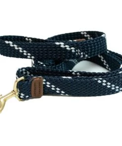 LEATHER MAN 1 1/4" Yacht Braid Dog Leash