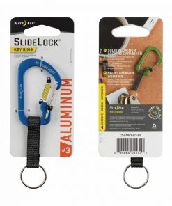 NITE IZE SlideLock® KeyRing Aluminum - Blue -Outdoor Living shop 19273549 4 1500.30112018030036