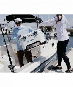 IGLOO 52 qt. BMX Blue Marlin Cooler -Outdoor Living shop 19451137 3 1500.29042021093012