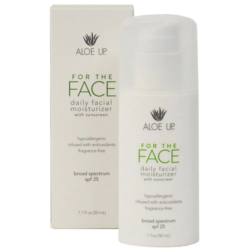 ALOE UP SPF 25 For the Face Moisturizer with Sunscreen 3 ALOE UP SPF 25 For the Face Moisturizer with Sunscreen