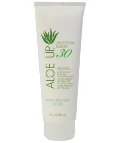 ALOE UP SPF 30 White Line Sunscreen Lotion, 4 oz.
