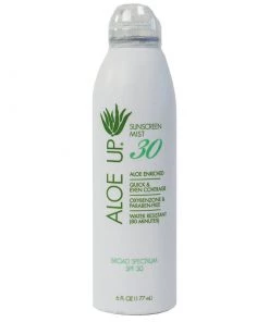 ALOE UP SPF 30 White Line Sunscreen Spray, 6 oz.
