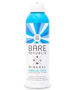BARE REPUBLIC Mineral SPF 50 Vanilla-Coco Sunscreen Spray, 6oz.
