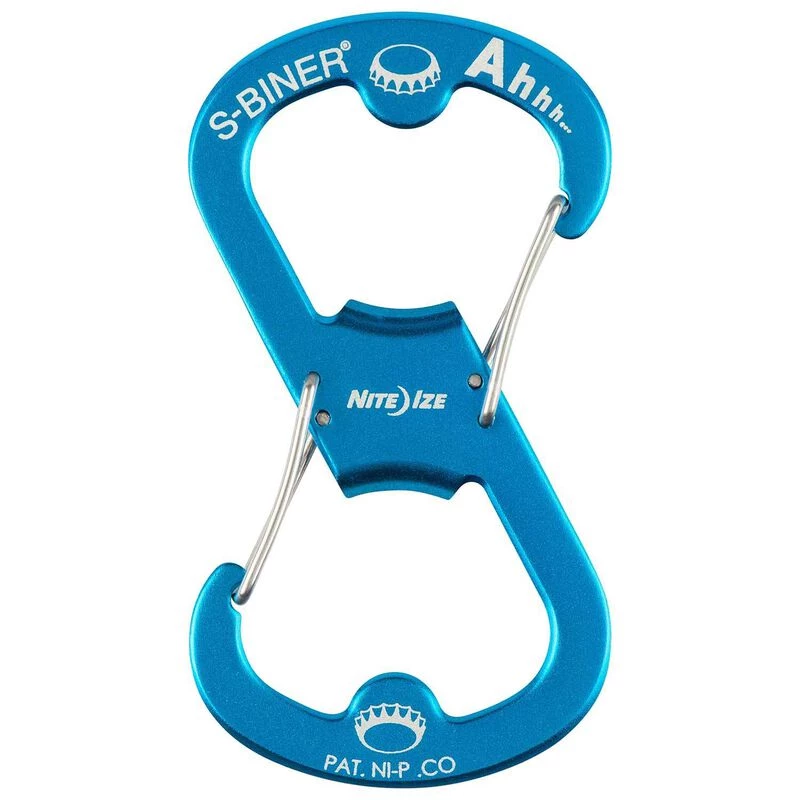 NITE IZE Ahhh...™ Aluminum Bottle Opener S-Biner 3 NITE IZE Ahhh...™ Aluminum Bottle Opener S-Biner