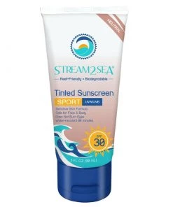 STREAM2SEA SPF30 Tinted Sunscreen Lotion, 3oz.