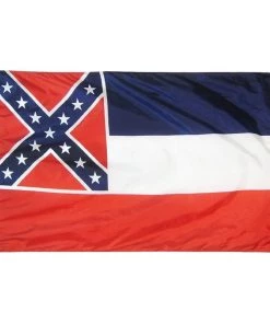 ANNIN FLAGMAKERS 12" x 18" Mississippi State Flag