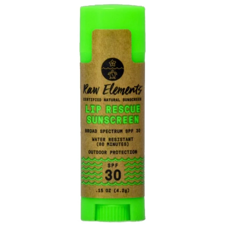RAW ELEMENTS SPF 30 Lip Rescue Sunscreen 3 RAW ELEMENTS SPF 30 Lip Rescue Sunscreen