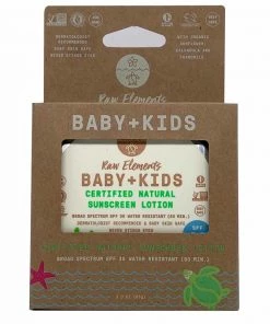 RAW ELEMENTS SPF 30 Baby + Kids Sunscreen Lotion -Outdoor Living shop 19951714 4 1500.21022020033125