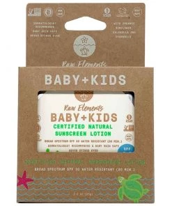 RAW ELEMENTS SPF 30 Baby + Kids Sunscreen Lotion -Outdoor Living shop 19951714 5 1500.21022020033128