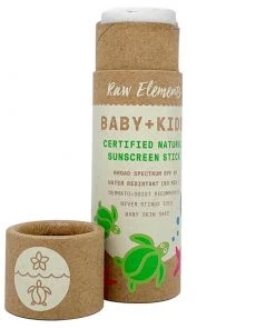 RAW ELEMENTS SPF 30 Baby + Kids Certified Natural Sunscreen Stick -Outdoor Living shop 19951722 3 1500.21022020033137