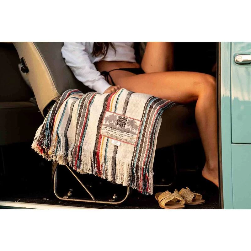 SENOR LOPEZ 75" x 58" Beach Blanket, ChimiChanga Verde Limon 7 SENOR LOPEZ 75" x 58" Beach Blanket, ChimiChanga Verde Limon - Image 5