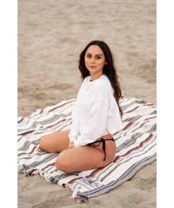 SENOR LOPEZ 75" x 58" Beach Blanket, Pechanga Blue 10 SENOR LOPEZ 75" x 58" Beach Blanket, Pechanga Blue -Outdoor Living shop 20233136 4 1500.11022021013008