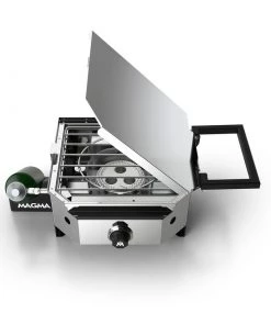 MAGMA Marine Crossover Single Burner Firebox Grill -Outdoor Living shop 20517173 5