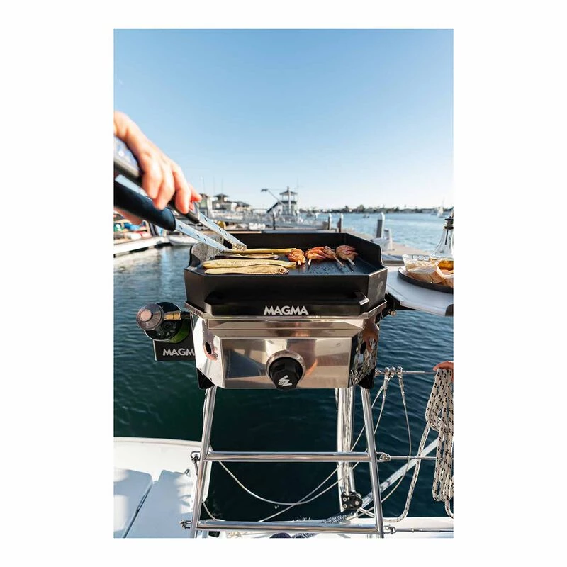 MAGMA Marine Crossover Grill Griddle Top 9 MAGMA Marine Crossover Grill Griddle Top - Image 7