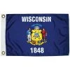 TAYLOR MADE Wisconsin State Flag, 12" x 18" -Outdoor Living shop 261067