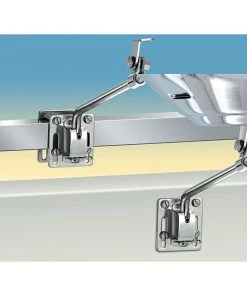 Square/Flat Rail or Side (Bulkhead) Mount for Magma Marine Kettle Grill