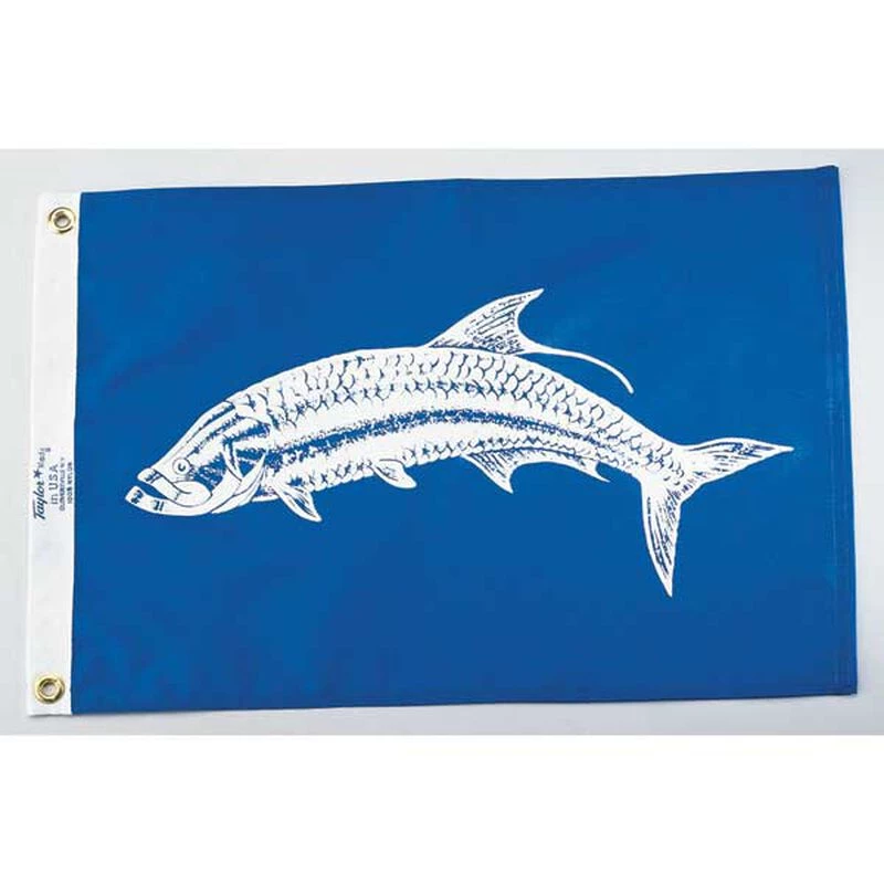 TAYLOR MADE Tarpon Fish Flag, 12" x 18" 3 TAYLOR MADE Tarpon Fish Flag, 12" x 18"