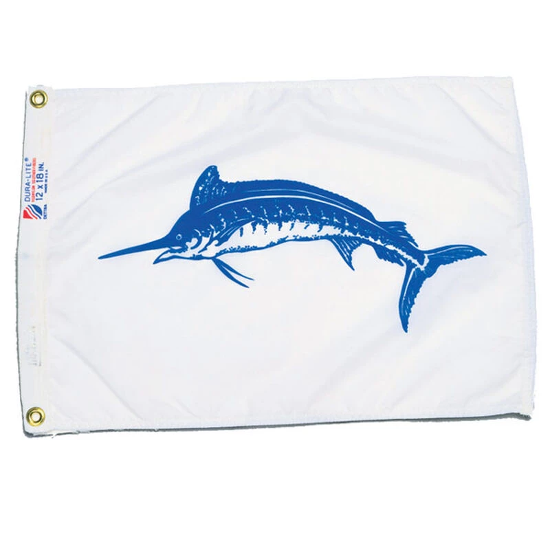 TAYLOR MADE Blue Marlin Flag, 12 x 18" 3 TAYLOR MADE Blue Marlin Flag, 12 x 18"