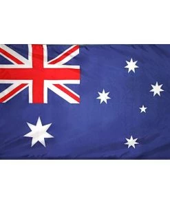 ANNIN FLAGMAKERS 12" x 18" Australia Courtesy Flag