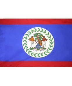 ANNIN FLAGMAKERS 12" x 18" Belize Courtesy Flag