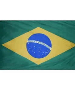 ANNIN FLAGMAKERS 12" x 18" Brazil Courtesy Flag